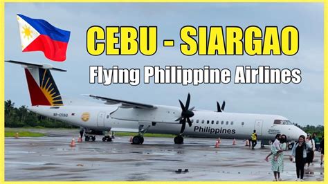 flight cebu to siargao